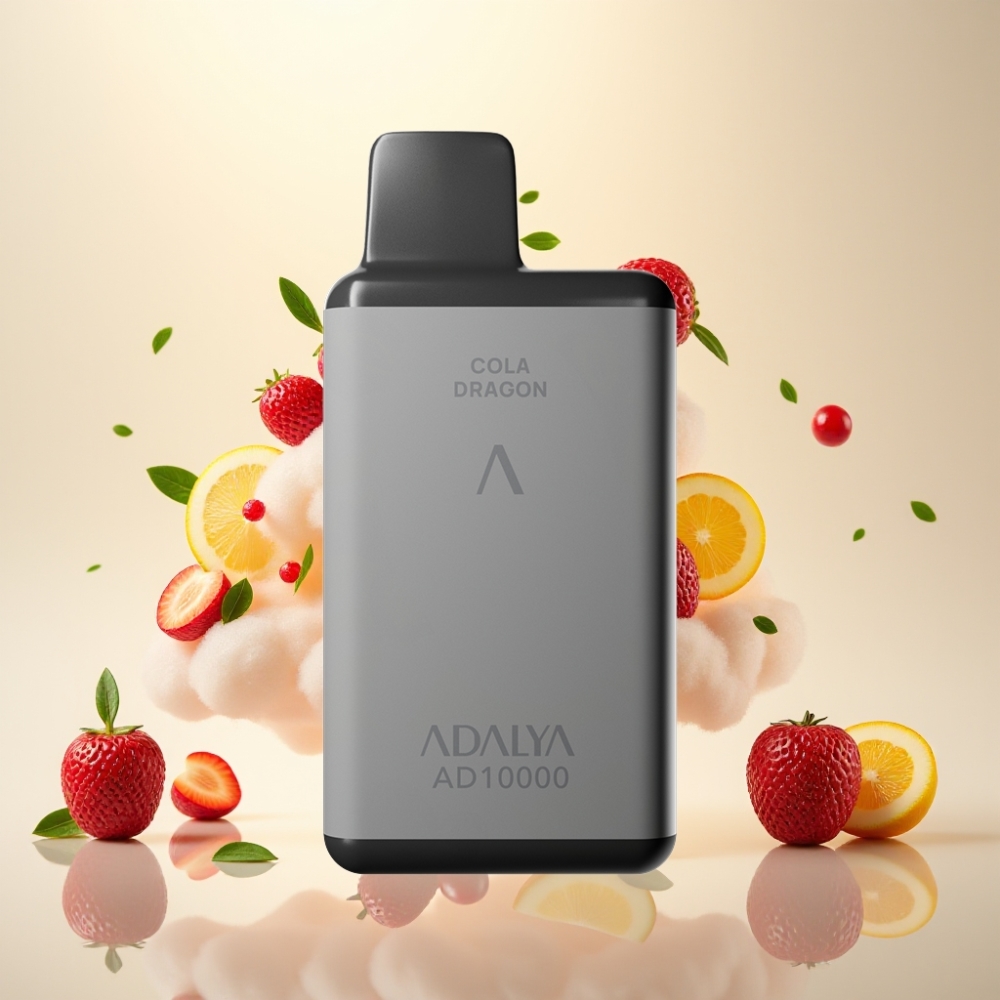 Adalya AD 10000 Puffs Space Gray Sandblasted Rubber Vape