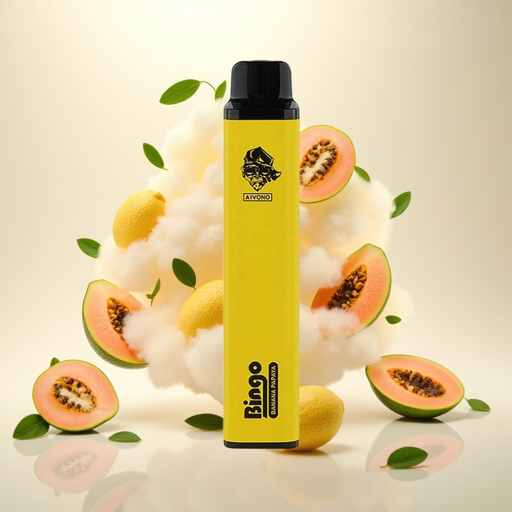 Aivono AIM BINGO 4000 Puffs 10mL 1000mAh Banana Papaya