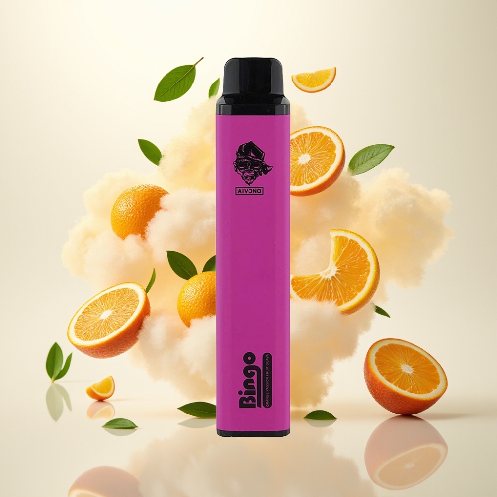 Aivono AIM BINGO 4000 Puffs 10mL 1000mAh Orange Passion Fruit Guava