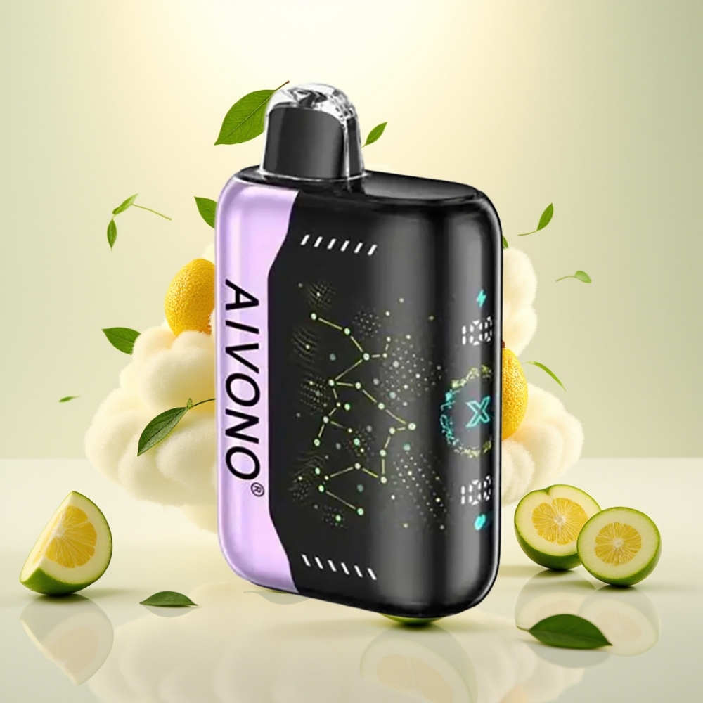 Aivono AIM BOOM 25000 Puffs 28ml Mesh 650mAh Type-C Green Apple Grape