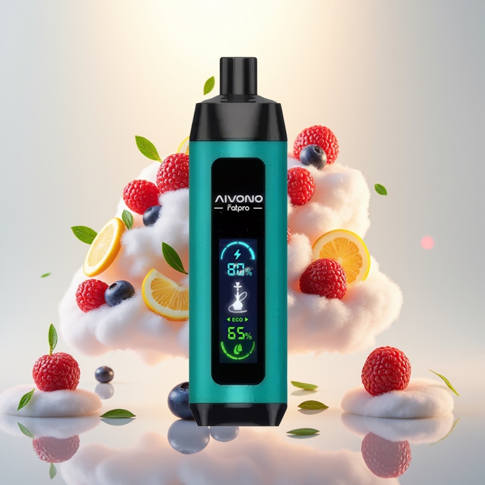 Aivono AIM FATPRO 22000 Puffs 28ml 10 Flavors 600mAh Disposable Vape Blueberry Gun