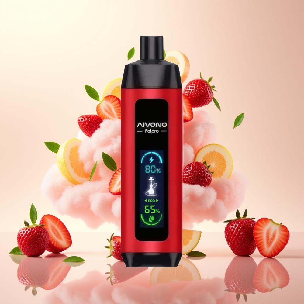 Aivono AIM FATPRO 22000 Puffs 28ml 10 Flavors 600mAh Disposable Vape Strawberry Punch