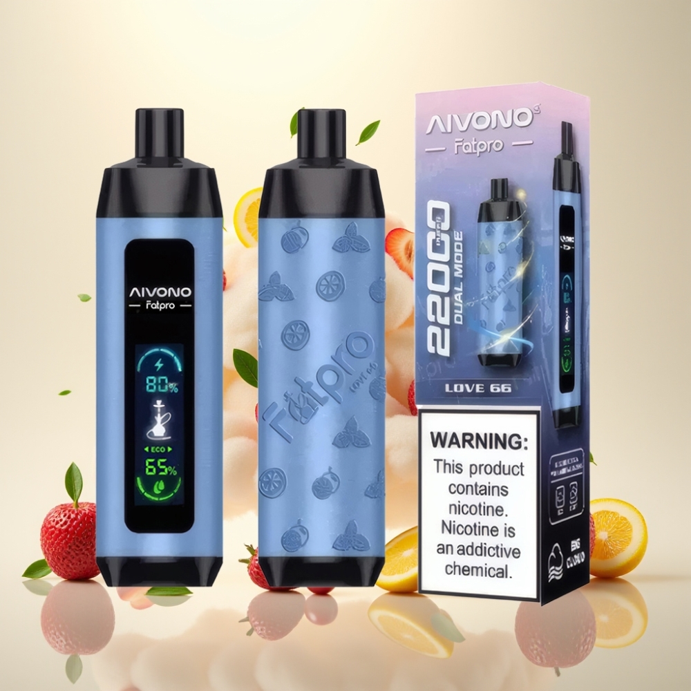Aivono AIM FATPRO 22000 Puffs 28ml 10 Flavors 600mAh Rechargeable