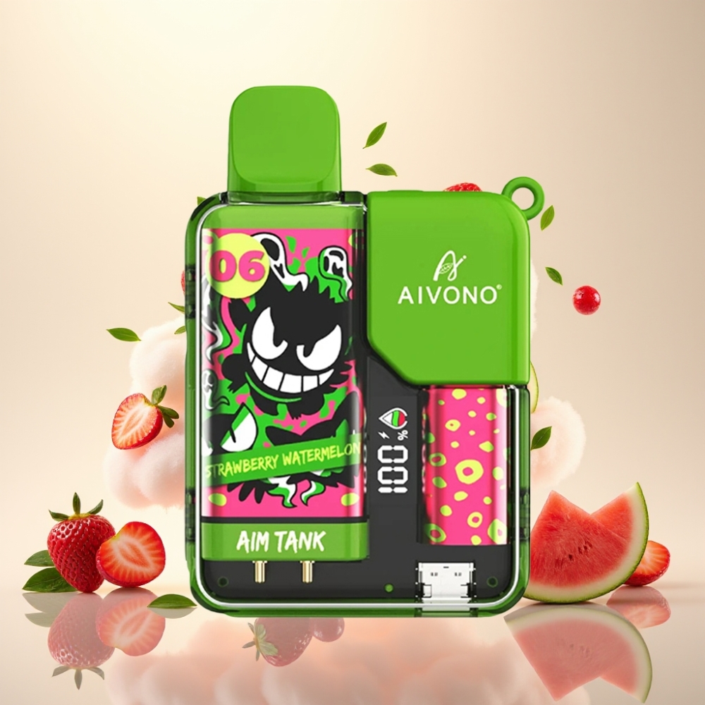 Aivono AIM-TANK 9500 Puffs 18mL 650mAh Strawberry Watermelon