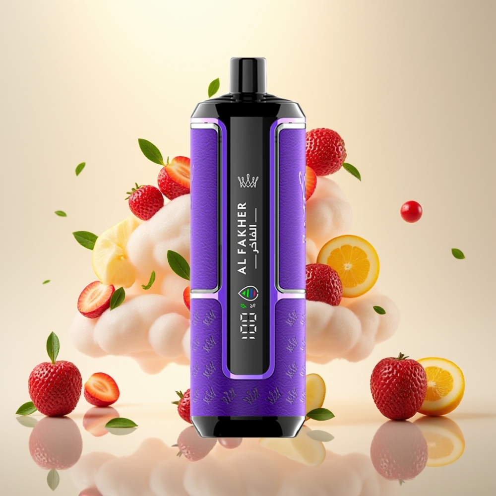 Al Fakher Crown Bar 15K Hypermax 22ml DTL Disposable Vape Kit Magic Love