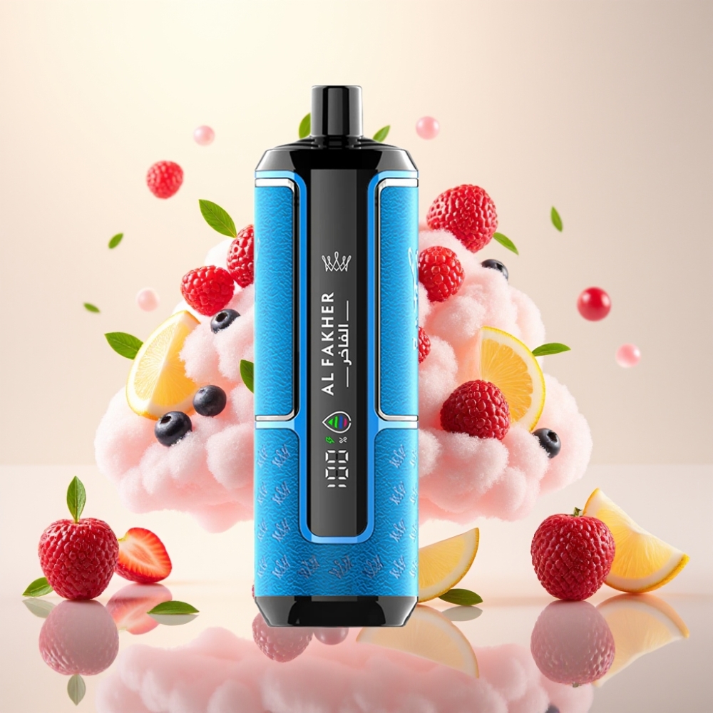 Al Fakher Crown Bar 22ml 15K Hypermax Berry Ice Disposable Vape Kit