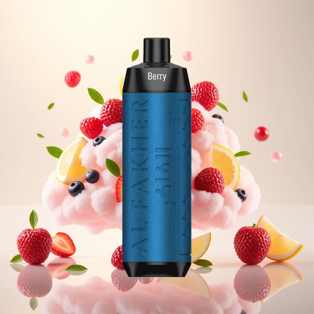 Al Fakher Crown Bar 8000 Crystal Disposable Vape - 18ml, 600mAh, Berry Ice