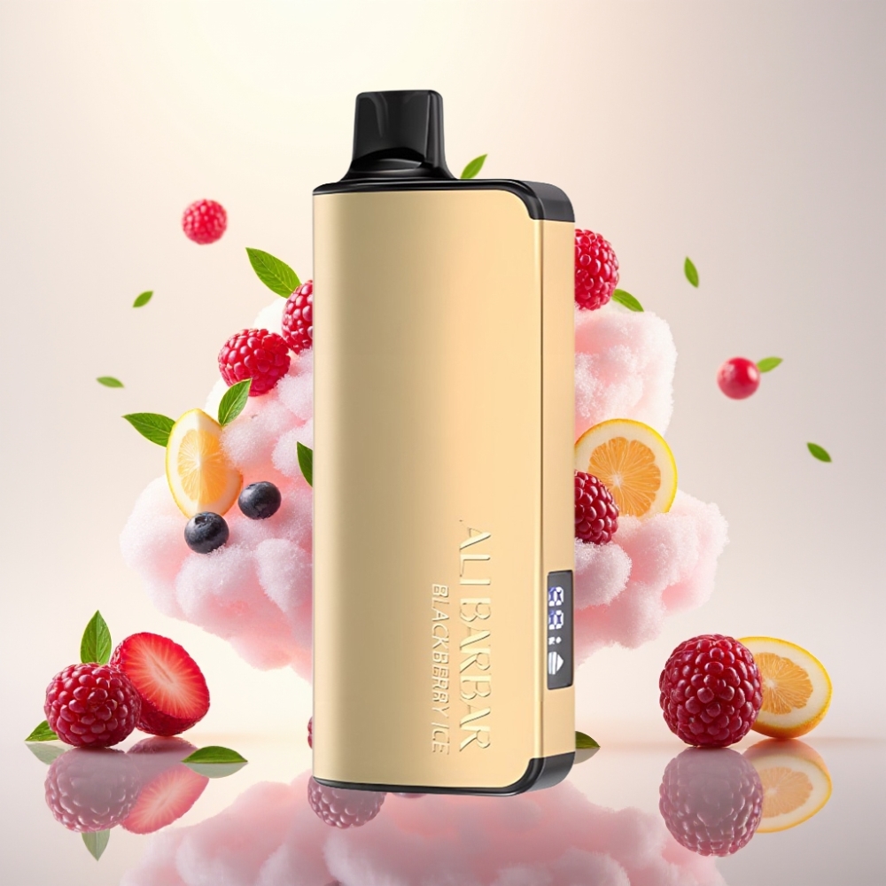 Alibarbar Ingot 22ml 9000 Puffs Blackberry Ice Disposable Vape