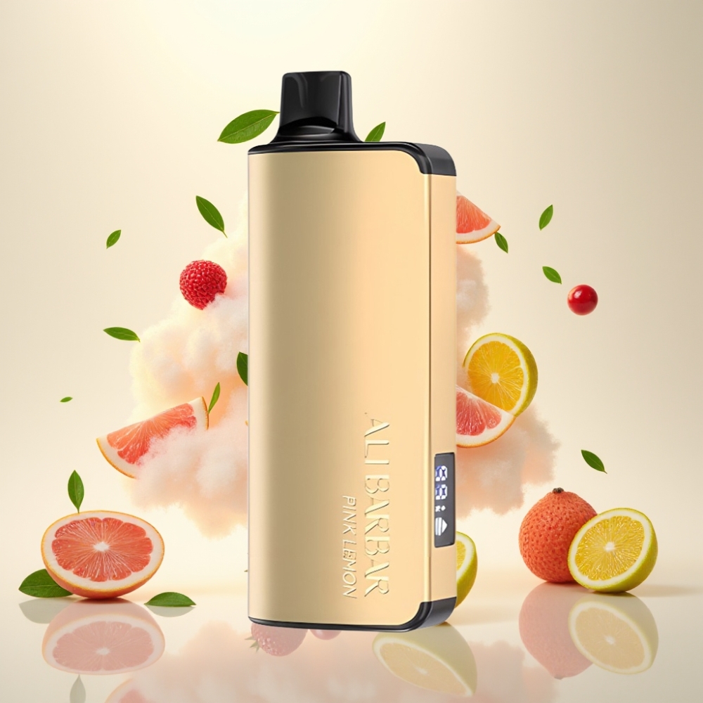 Alibarbar Ingot 22ml 9000 Puffs Disposable Vape Pink Lemon