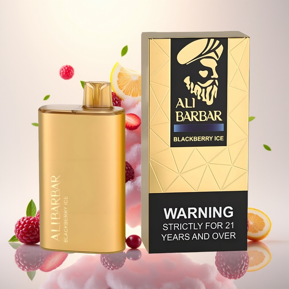 Alibarbar Rich 8000 Puffs 20ml Disposable Vape Blackberry Ice