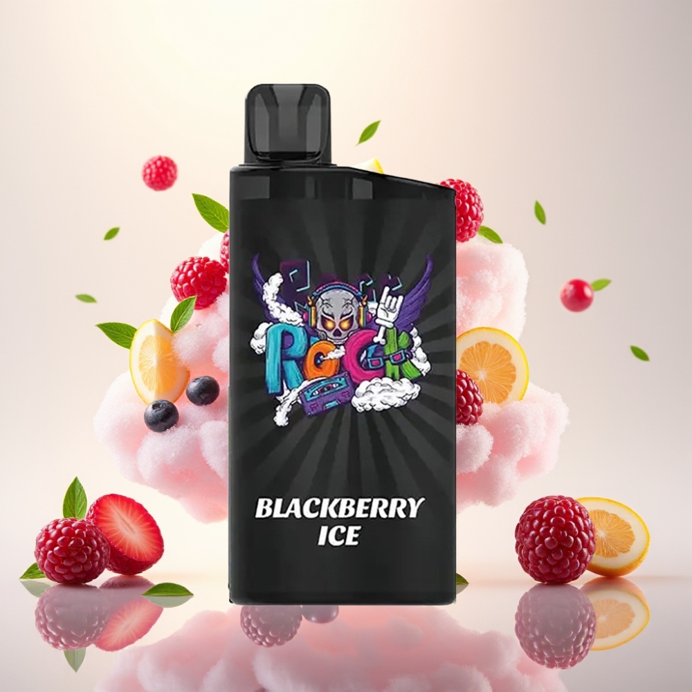 IGET Bar 3500 Puffs 1400mAh Mesh Disposable Vape Blackberry Ice