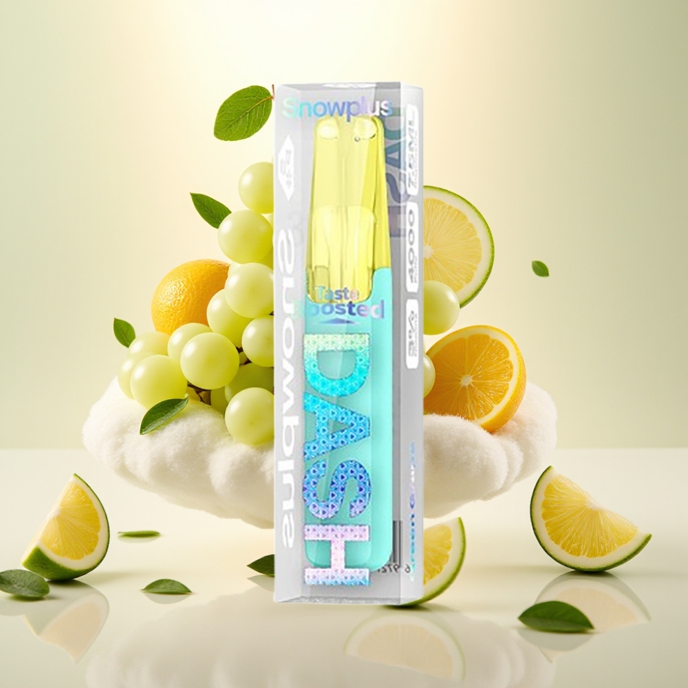 Snowplus Dash 4000 Ceramic Disposable - Green Grape 5%