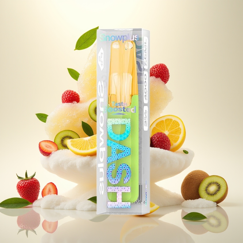 Snowplus Dash 4000 Puffs Ceramic Disposable - Kiwi Ice