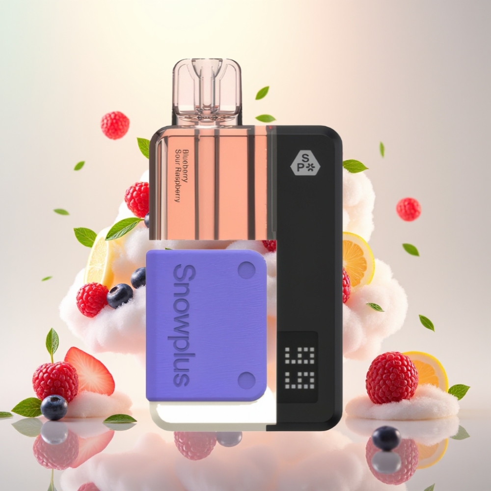 Snowplus Swift 15000 Puffs Dual Mesh Pod Kit Blueberry Sour Raspberry