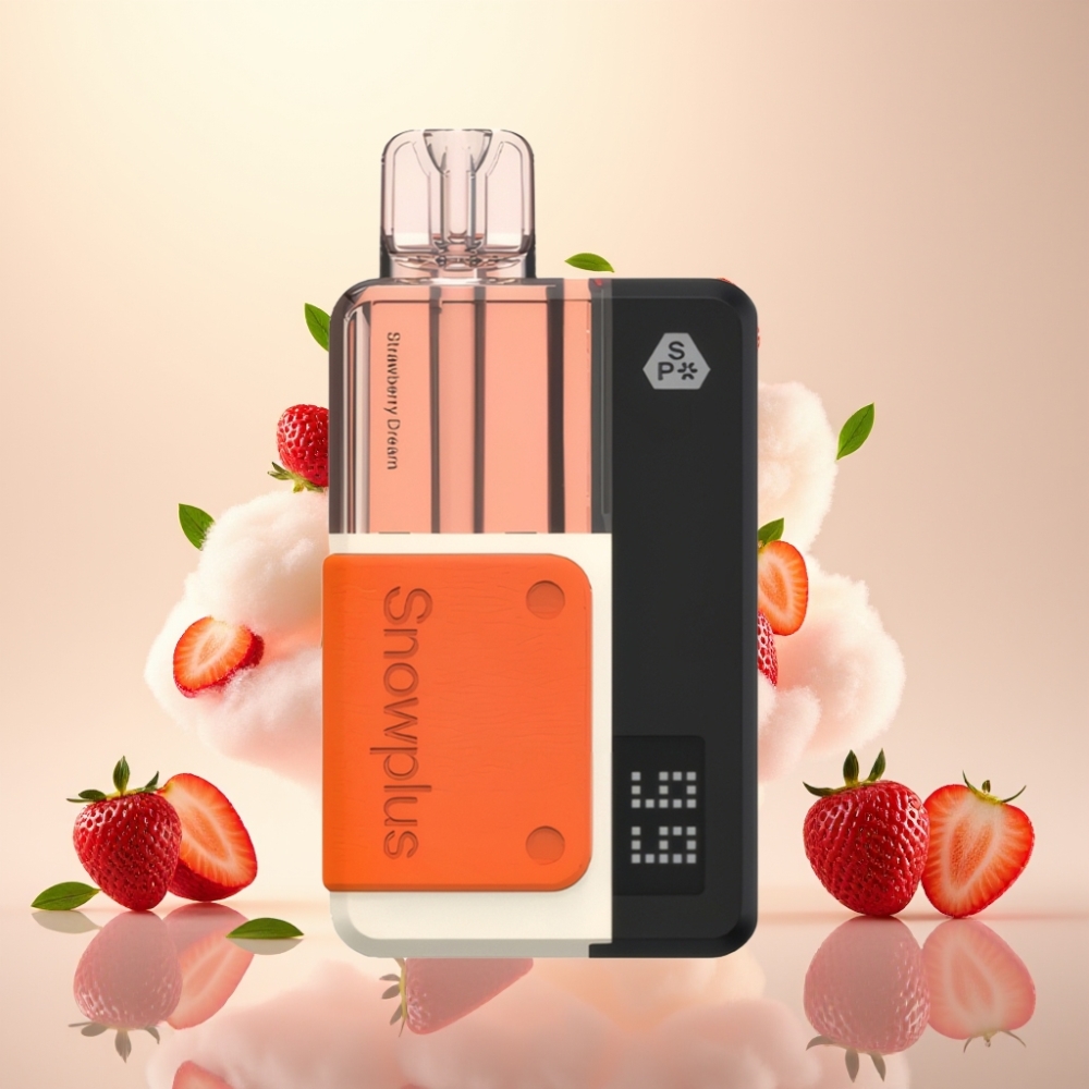 Snowplus Swift 15000 Puffs Pod Kit with Dual Mesh & Strawberry Dream