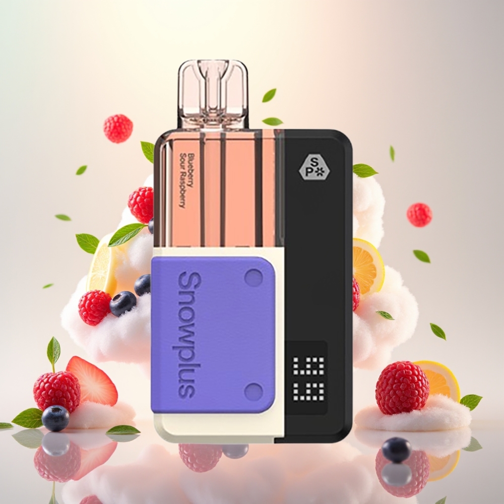 Snowplus Swift 5000 Puffs Dual Mesh Pod Kit - Blueberry Sour Raspberry