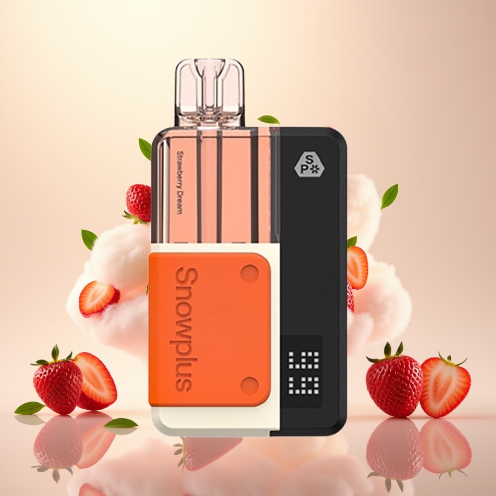 Snowplus Swift 5000 Puffs Dual Mesh Pod Kit - Strawberry Dream 2% 10ml