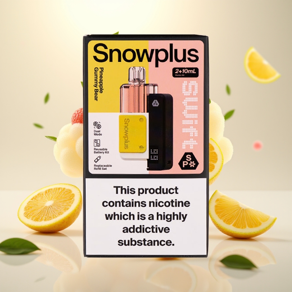 Snowplus Swift 5000 Puffs Dual Mesh Prefilled Pod Kit - Pineapple Gummy Bear