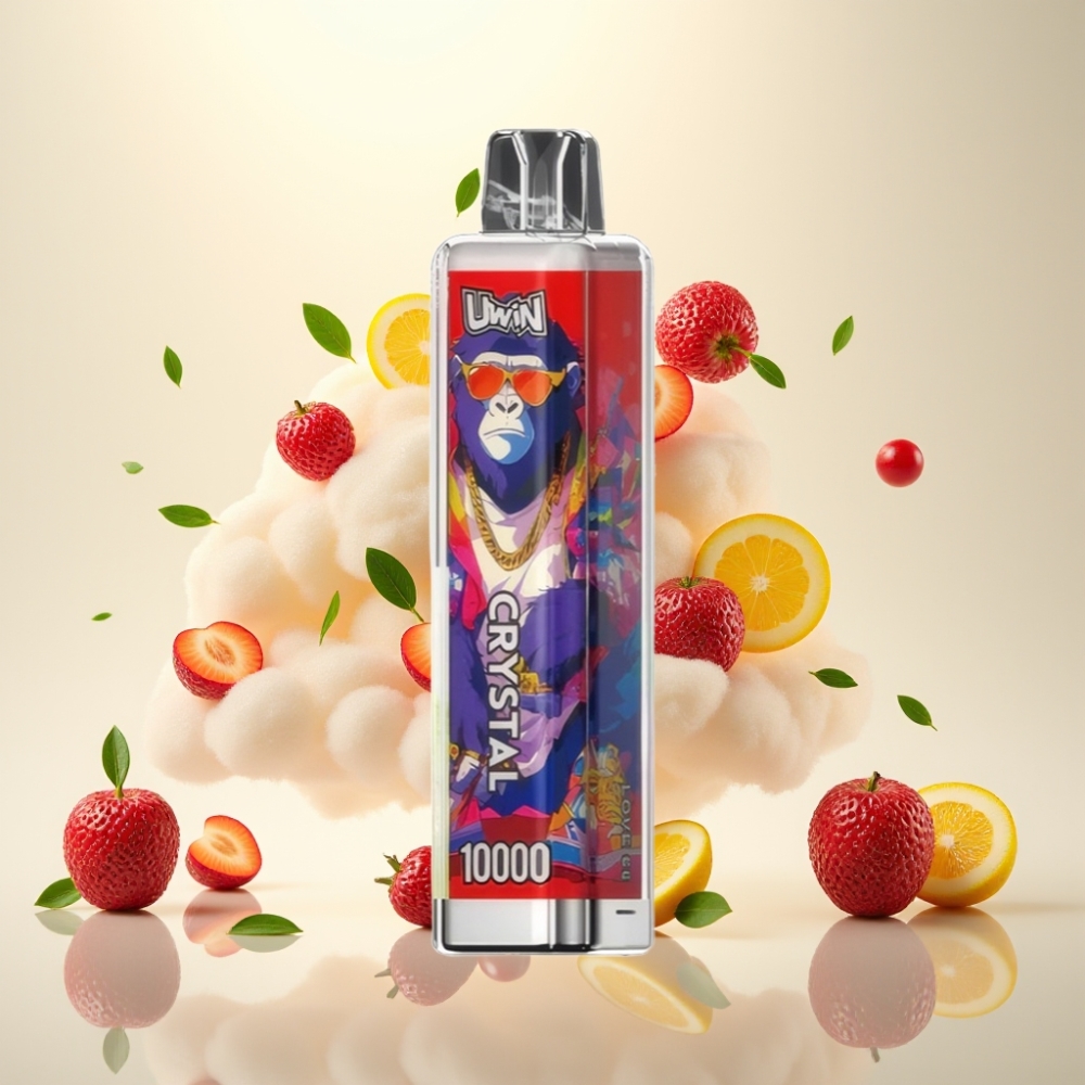 UWIN Crystal 10000 Puffs 18ml 5% Mesh Disposable Vape Love 66