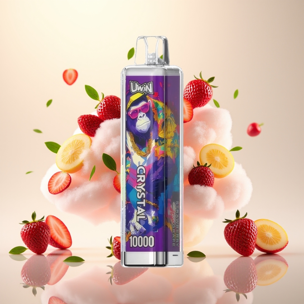 UWIN Crystal 10000 Puffs 18ml 5% Rechargeable RGB Disposable Vape