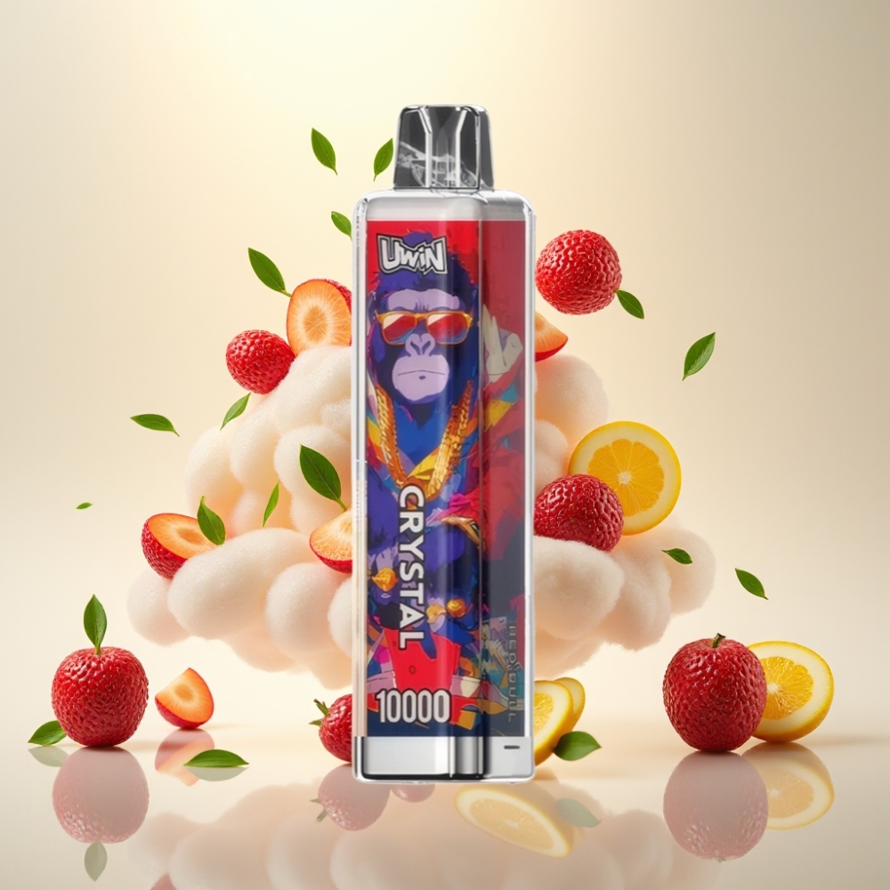 UWIN Crystal 10000 Puffs 18ml Rechargeable Disposable Vape with RGB Lights