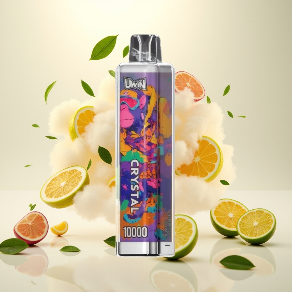UWIN Crystal 10000 Puffs 18ml Type-C RGB Lemon Lime