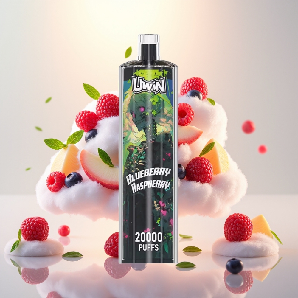 Uwin Shisha Hookah Crystal 20000 Puffs Mesh Coil 22ml Rechargeable