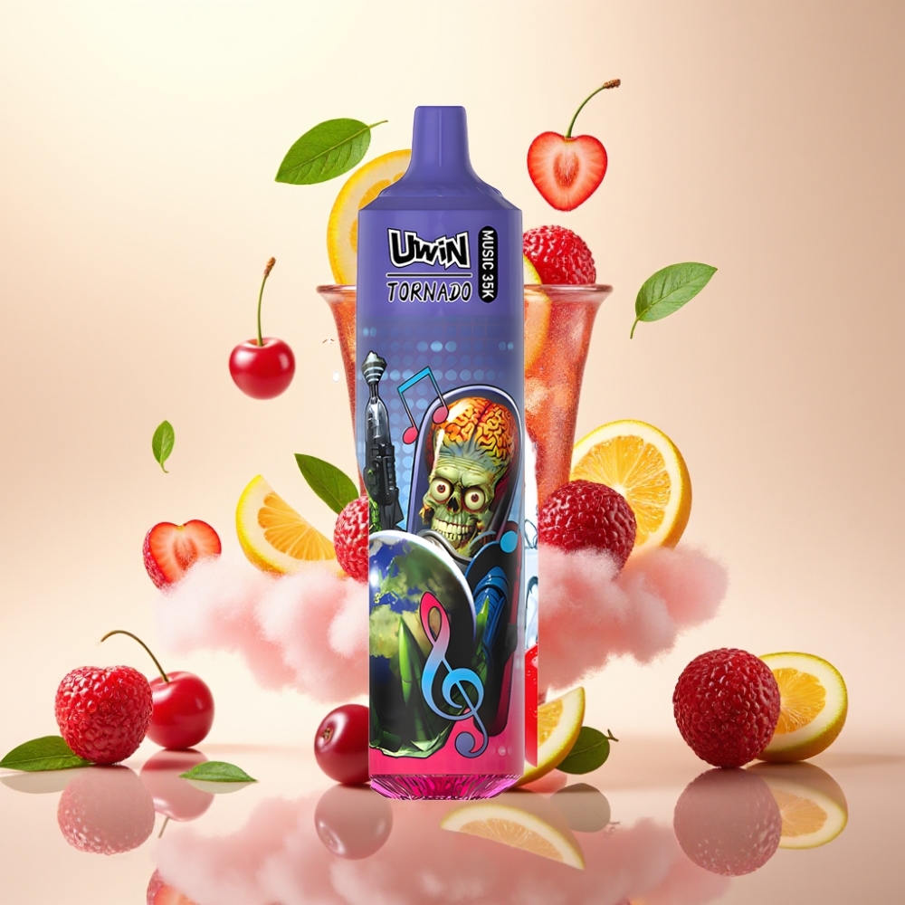 Uwin Tornado 35K Music Cherry Cola Disposable Vape