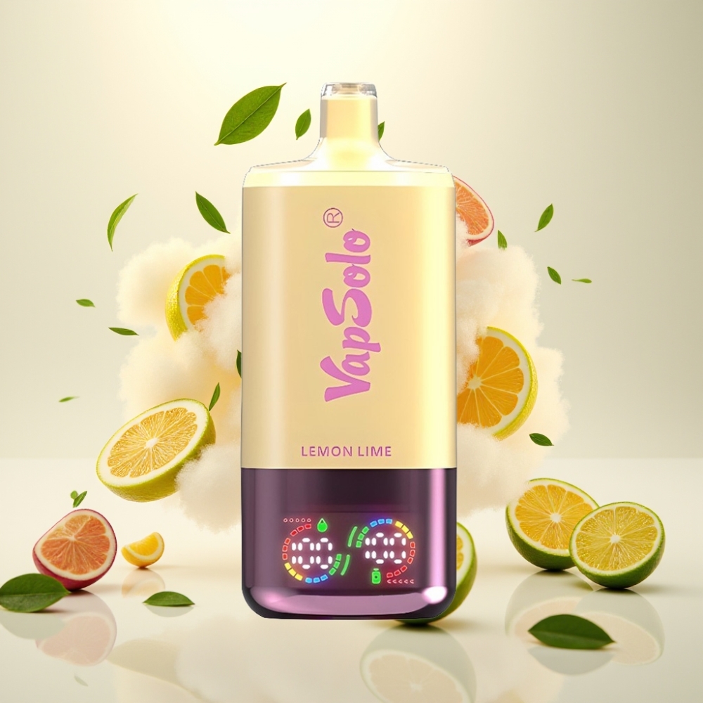 VapSolo Triple 30000 Puffs 40ml Type-C Lemon Lime Disposable Vape