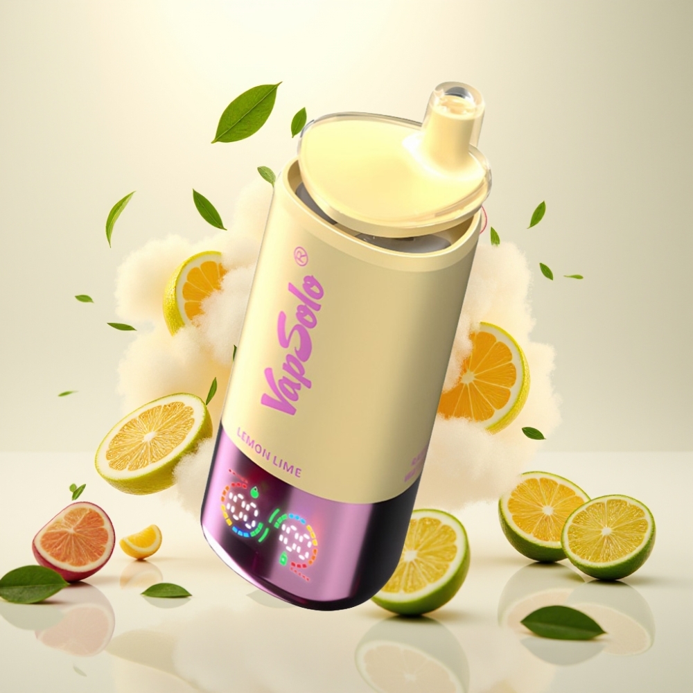 VapSolo Triple 30000 Puffs 40ml Type-C Lemon Lime Disposable Vape