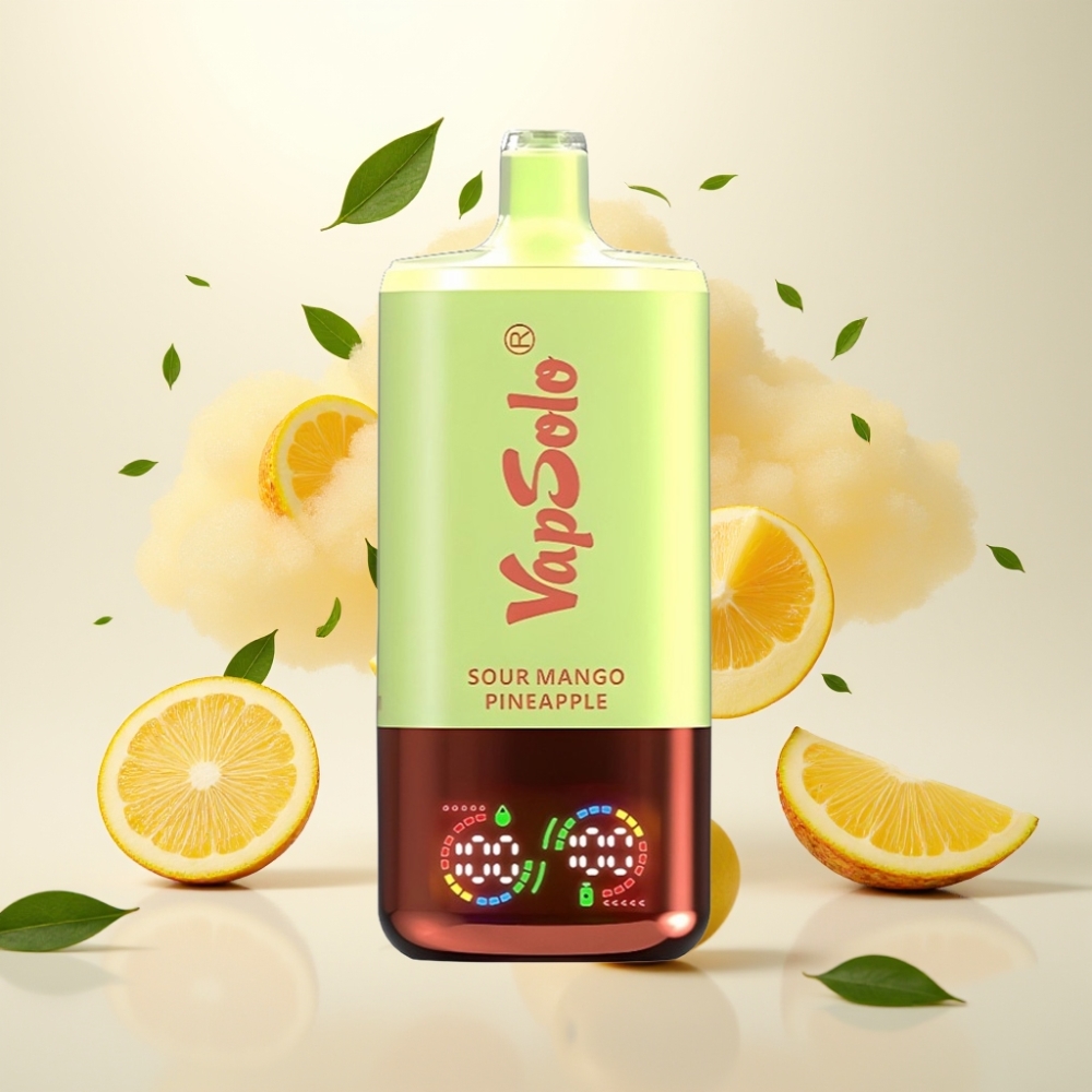 VapSolo Triple 30000 Puffs Sour Mango Pineapple 40ml Disposable Vape
