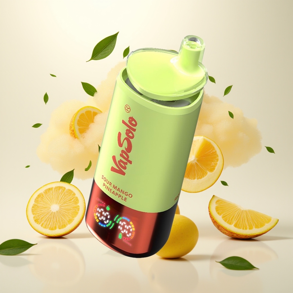 VapSolo Triple 30000 Puffs Sour Mango Pineapple 40ml Disposable Vape