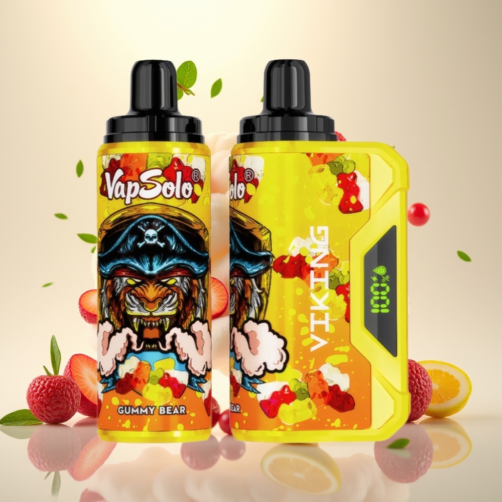 VapSolo VIKING 12000 Puffs 22ml Disposable Vape Gummy Bear