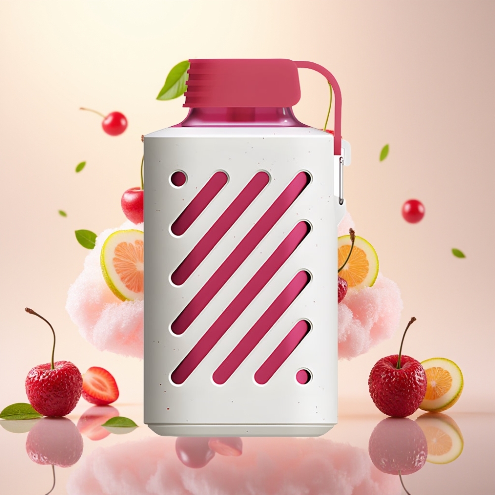 VOZOL GEAR 10000 Disposable Vape - Cherry Ice, 30 Flavors, 20ml E-liquid, VAMT Mesh Coil
