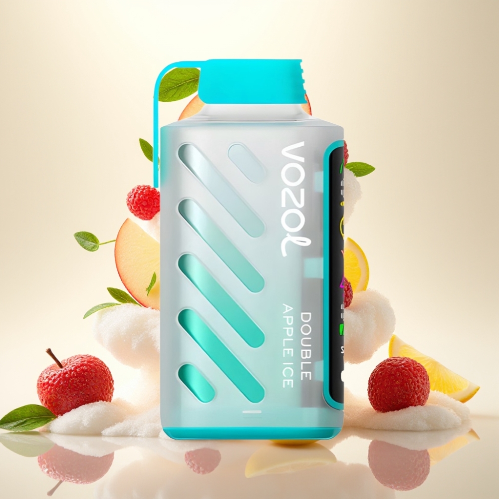 VOZOL Gear Power 20000 Puffs Dual Mesh Disposable Vape Double Apple Ice