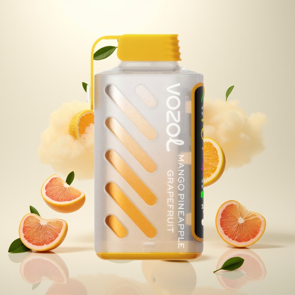 VOZOL Gear Power 20000 Puffs Dual Mesh S.i.L.C. Tech Disposable Vape Mango Pineapple Grapefruit