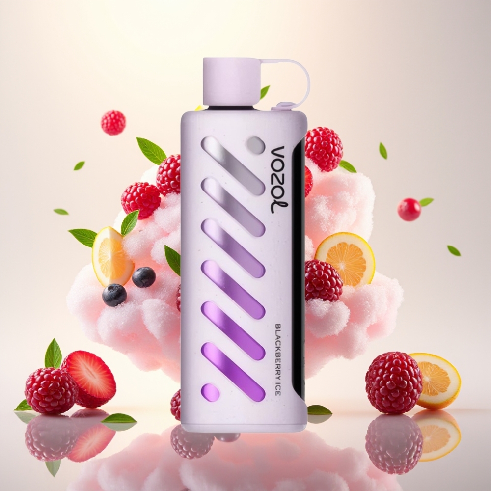 VOZOL Gear Shisha 25000 Puffs Dual Mesh Blackberry Ice Disposable Vape