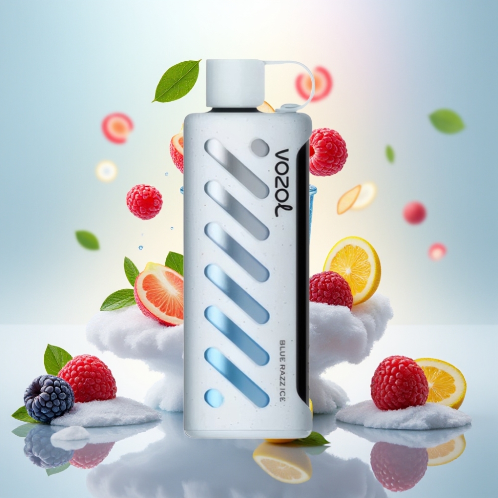 VOZOL Gear Shisha 25000 Puffs Dual Mesh Blue Razz Ice