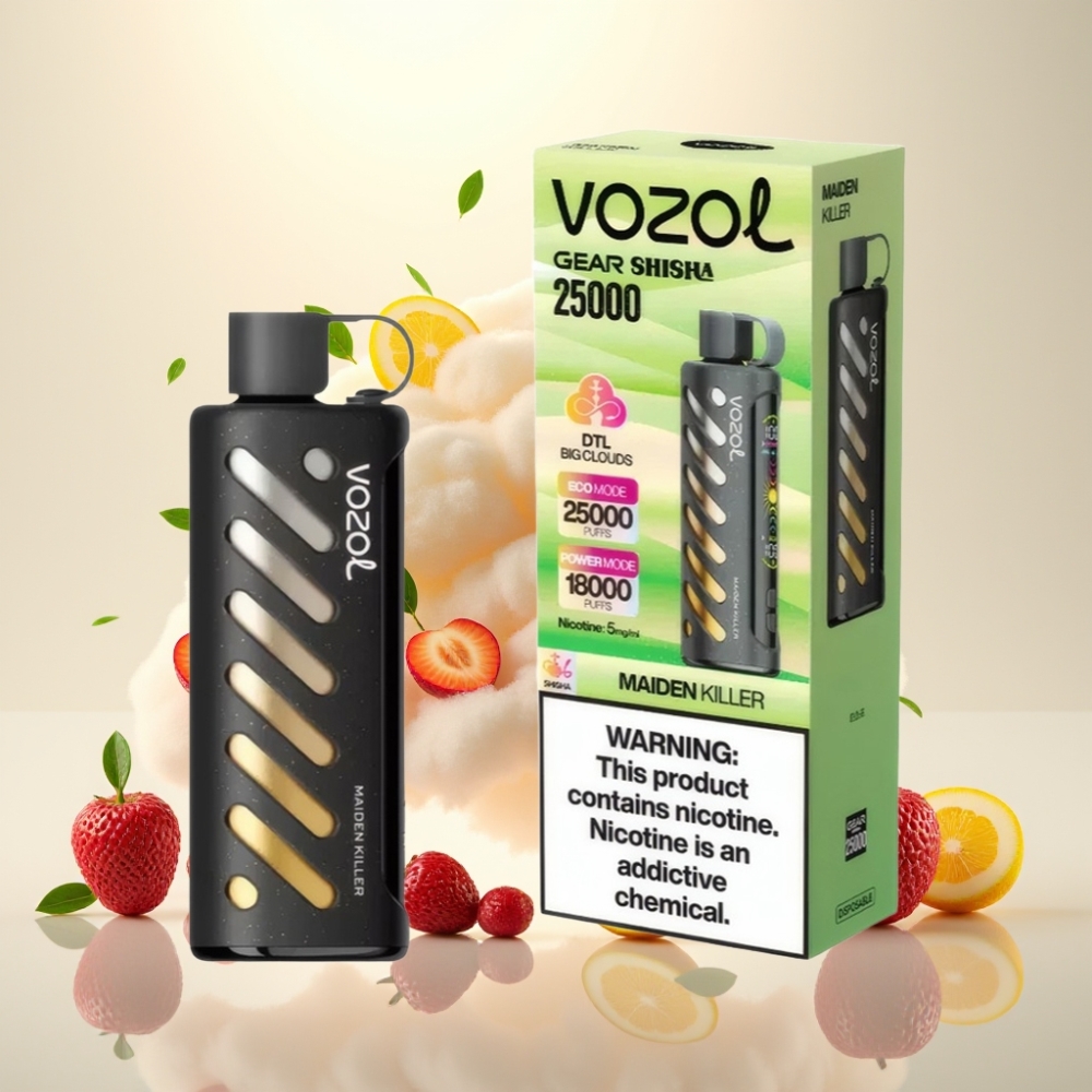 VOZOL Gear Shisha 25000 Puffs Dual Mesh Disposable Vape with S.i.L.C Tech