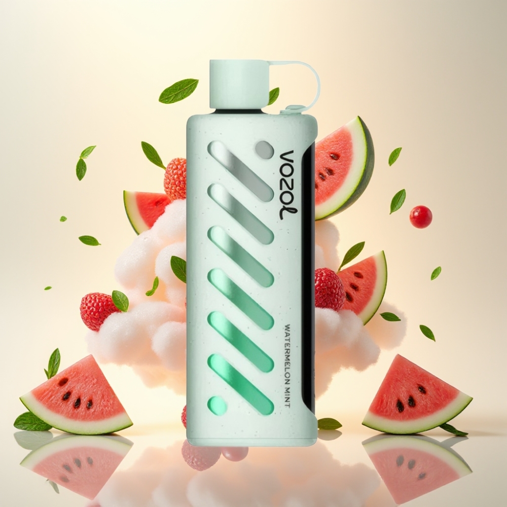 VOZOL Gear Shisha 25000 Puffs Dual Mesh Watermelon Mint Disposable Vape