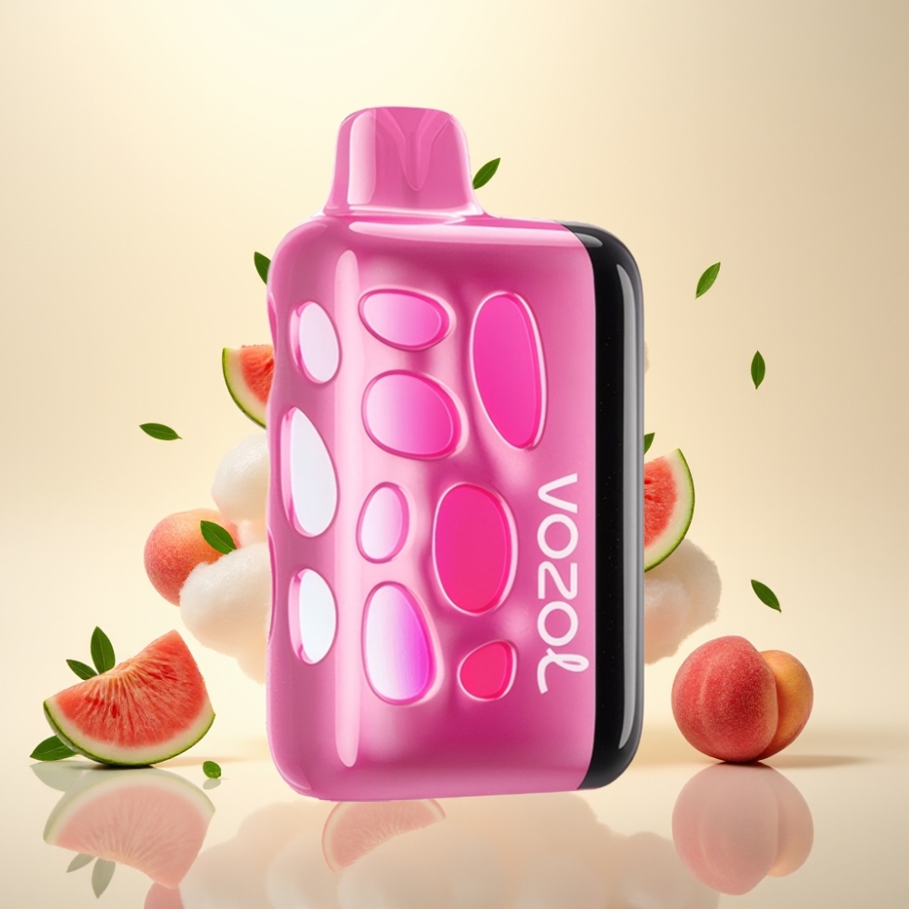 VOZOL RAVE 40000 Glow Party Disposable Vape Strawmelon Peach
