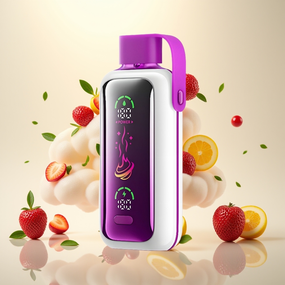 VOZOL Star 20000 Puffs Disposable Vape with 2.2" HD Mirror Screen & Dual Mesh Modes