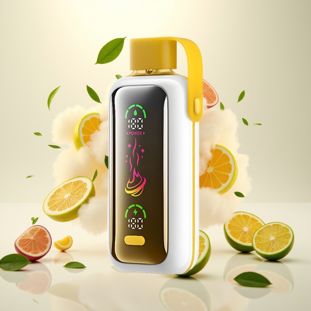 VOZOL Star 20000 Puffs Disposable Vape with 2.2" HD Screen & Dual Mesh - Lemon Lime