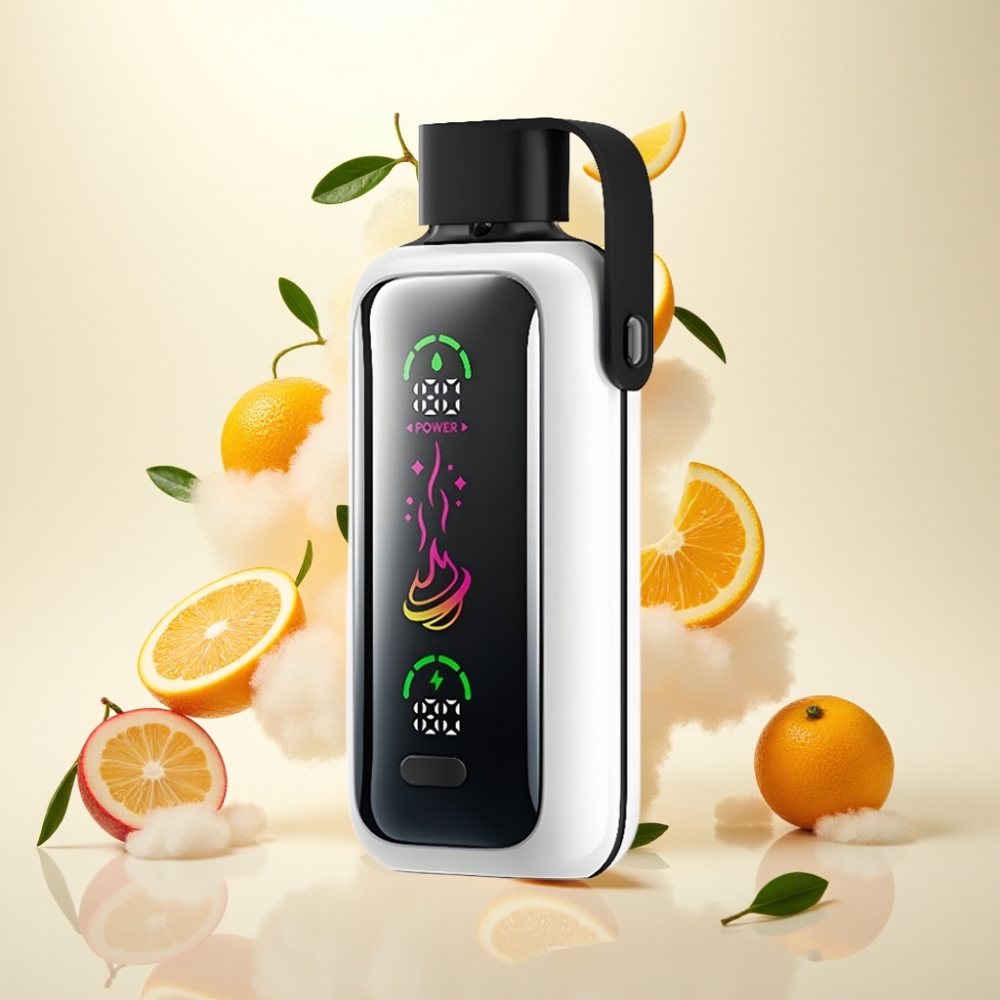 VOZOL Star 20000 Puffs Disposable Vape with HD Mirror Screen & Dual Mesh - Orange Pineapple Lychee
