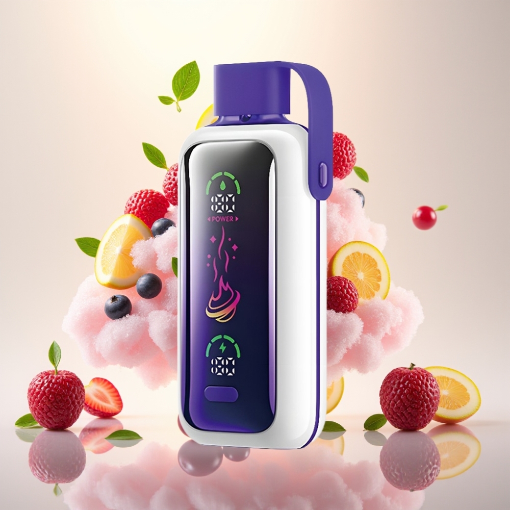 VOZOL Star 20000 Puffs Dual Mesh HD Mirror Screen Disposable Vape Grape Ice