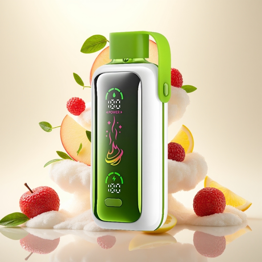 VOZOL Star 20000 Puffs HD Mirror Screen Disposable Vape Double Apple Ice