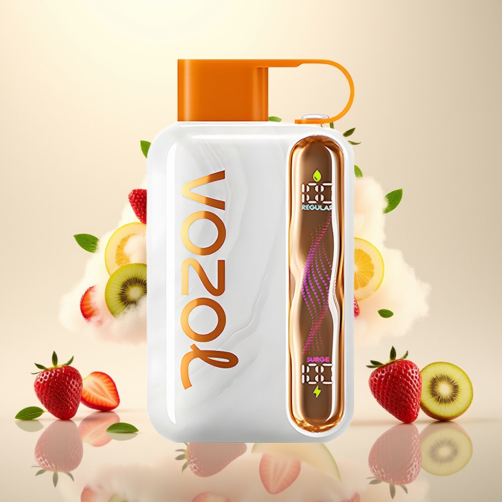 VOZOL STAR 40000 Disposable Vape - 1000mAh Battery, 20/50mg Nicotine, Type-C Charging, Strawberry Kiwi