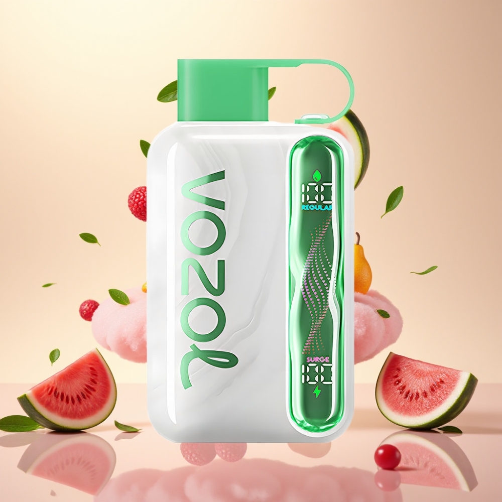 VOZOL STAR 40000 Puffs Disposable Vape - 1000mAh Battery, 20/50mg Nicotine, Type-C Charging, Watermelon Bubble Gum