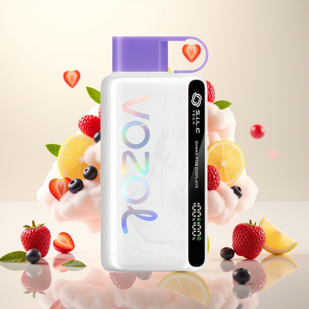 VOZOL STAR 9000/12000 Disposable Vape with S.i.L.C TECH & 30% Faster Charge Mixed Berries