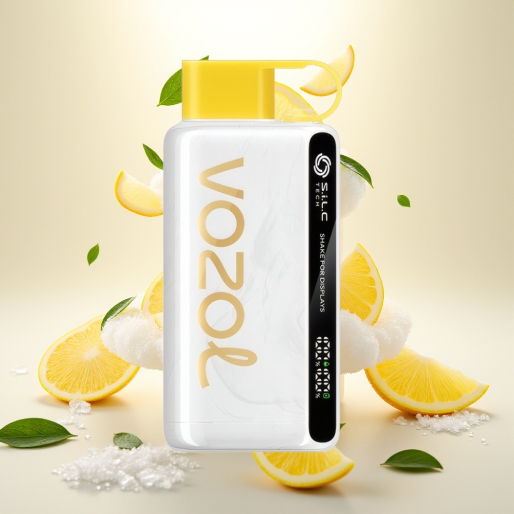 VOZOL STAR 9000/12000 Disposable Vape with Shake Display, S.i.L.C TECH & Fast Charge Pineapple Coconut Ice